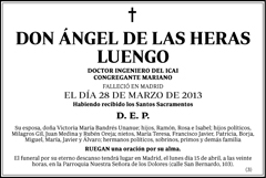 Ángel de las Heras Luengo